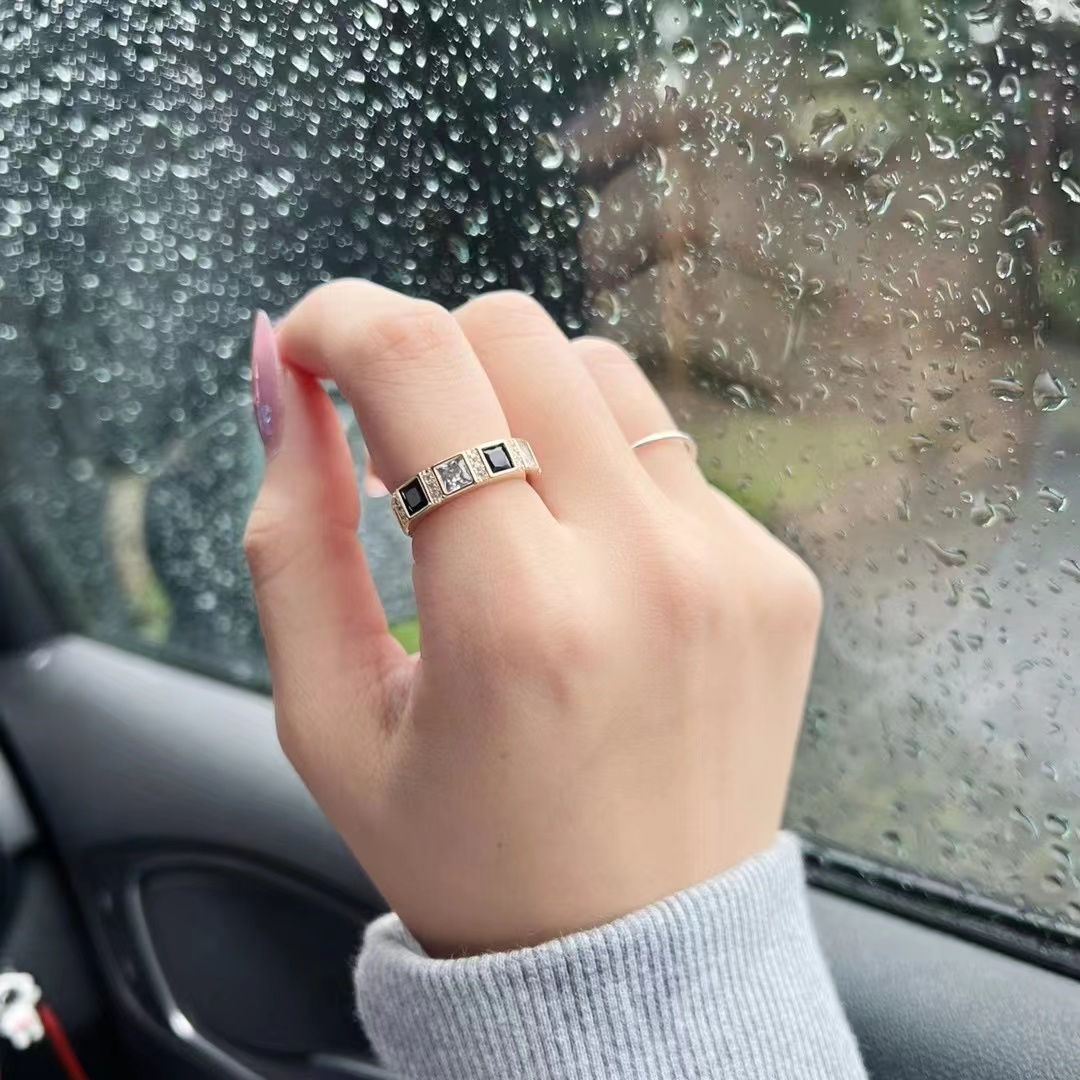 14K Gold Plated Crystal Fashion Ring