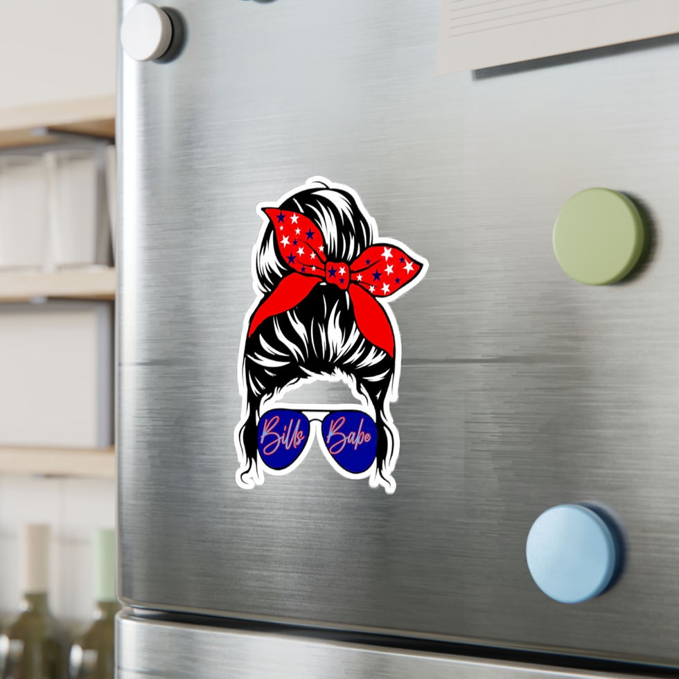 Thumbnail: Bills Babes: Babe Kiss-Cut Vinyl Decals