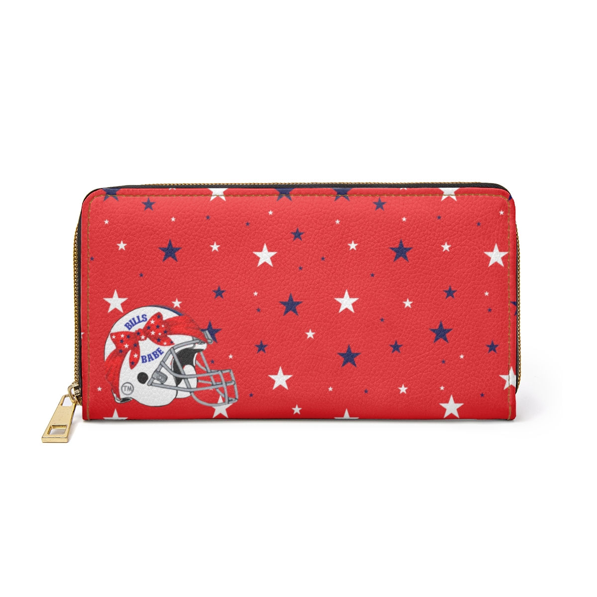 Bills Babes Logo: Zipper Wallet