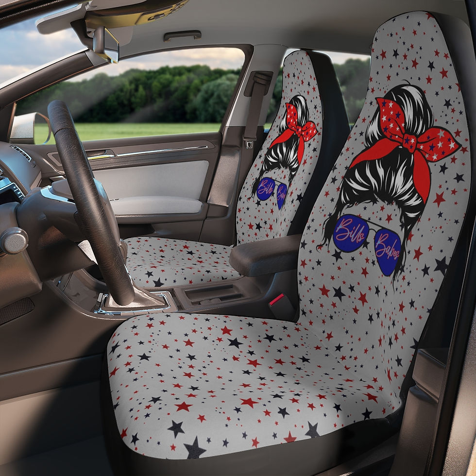 Bills Babes: Babe Polyester Car Seat Covers