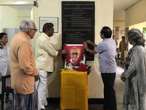 Tributes paid to Sri Suravaram Sudhakar Reddy