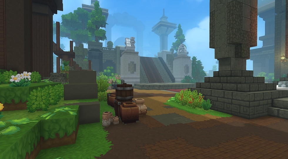 Thumbnail: Yellow Simple Island - Hytale Build