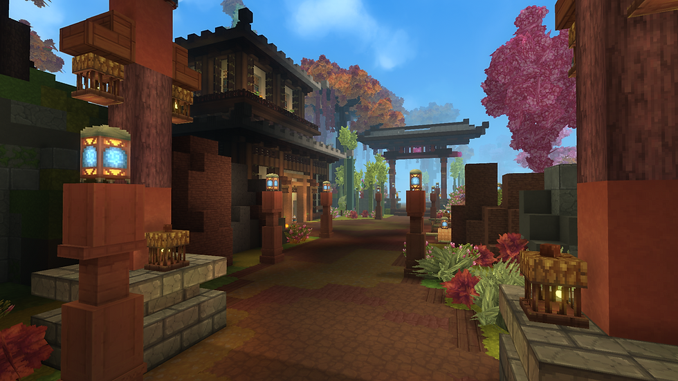 Thumbnail: Blossom Village - Hytale