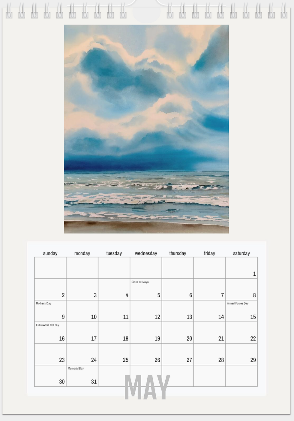 Thumbnail: 2027 Wall Calendar