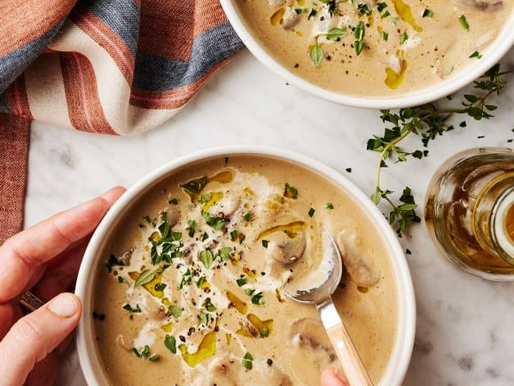 Mushroom Soup from Love and Lemons 
