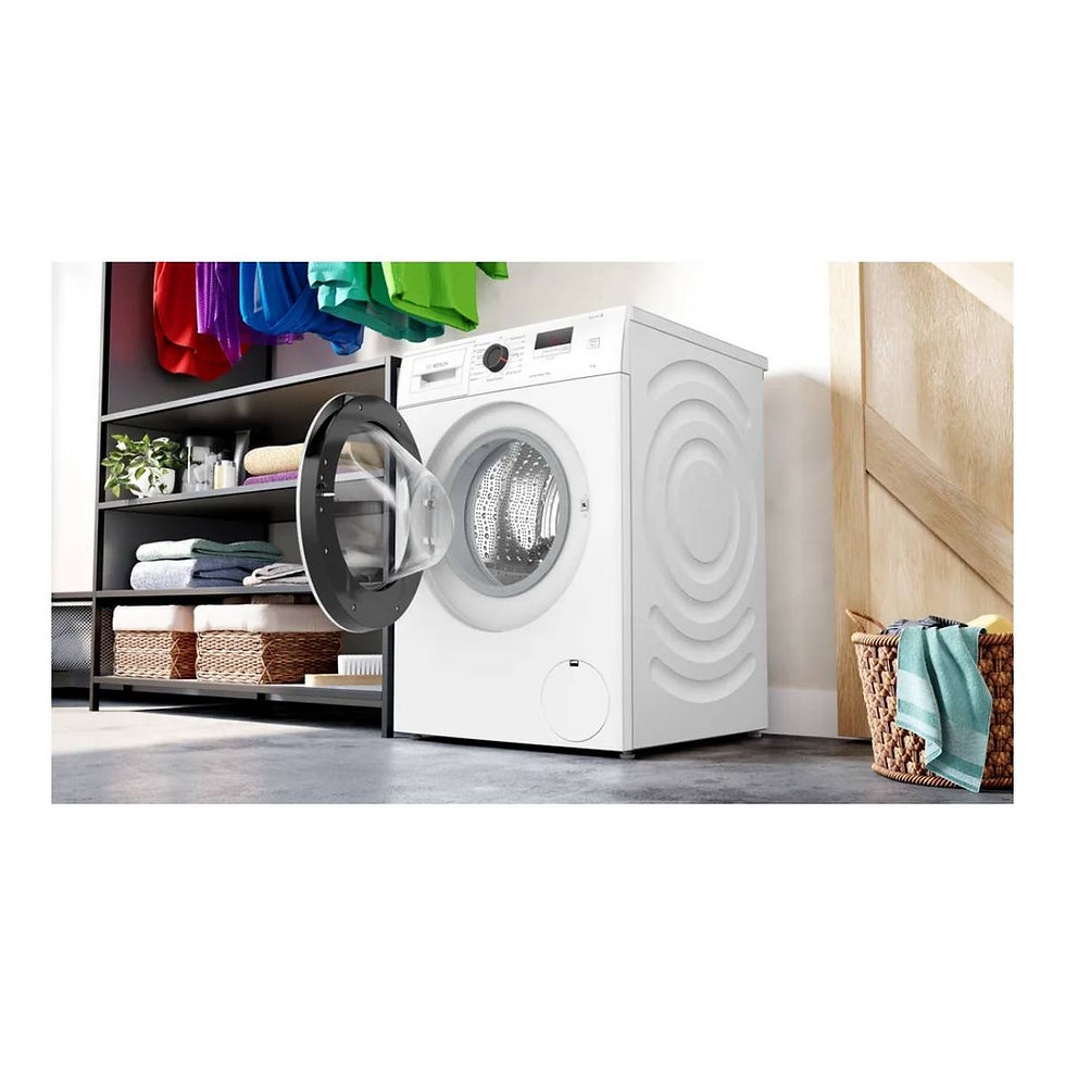 Thumbnail: BOSCH WGE03410GR Πλυντήριο Ρούχων 8 kg, Άσπρο