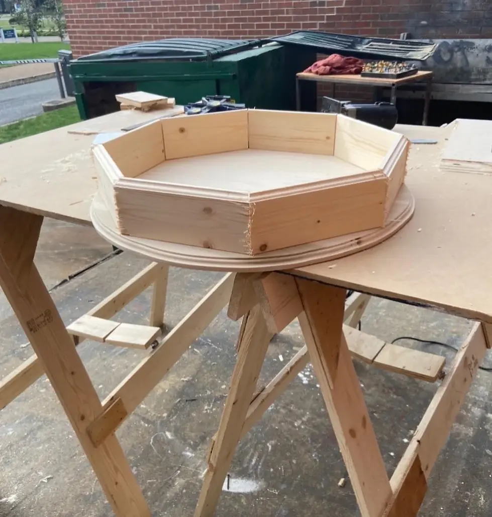 End Table - Progress shot