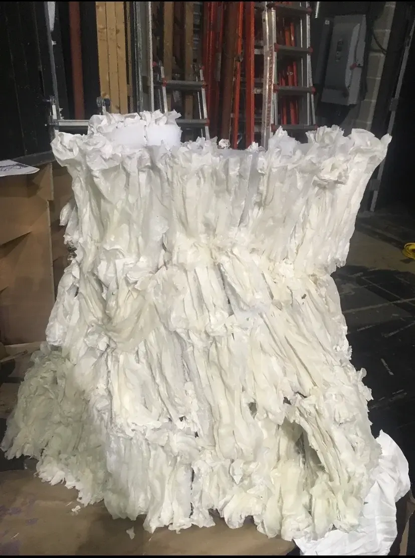 Tree Trunk - Progress shot (second layer)