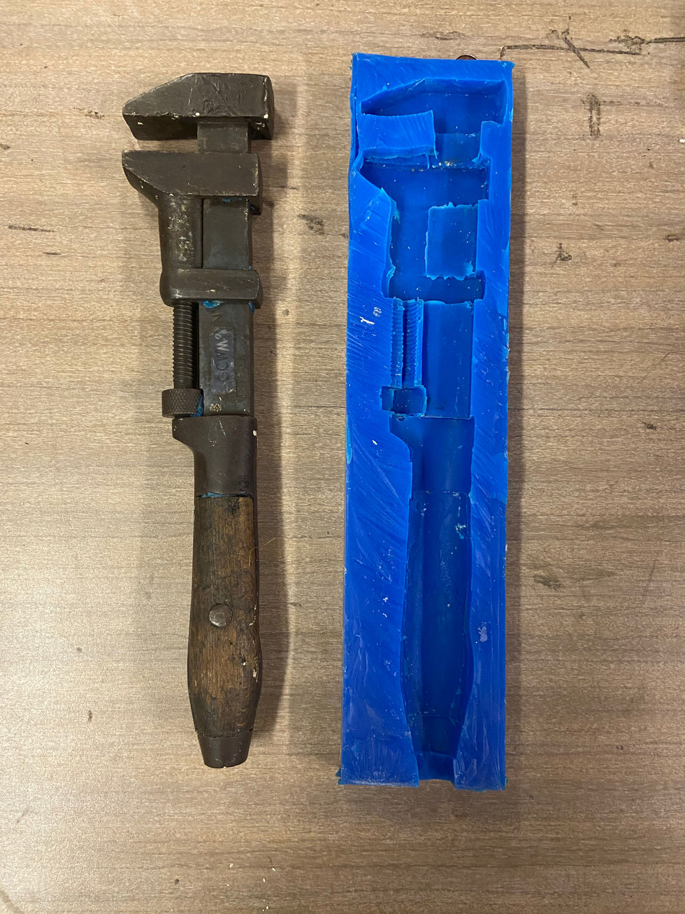 Foam Wrenches - Original Foam and mold