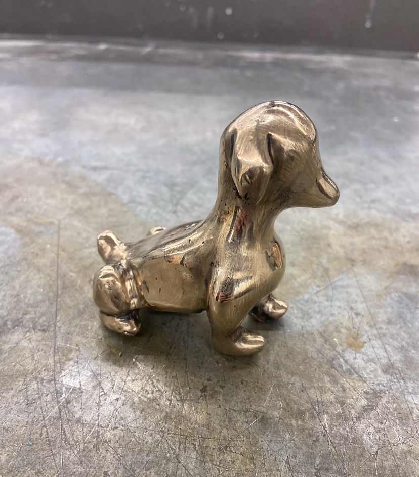 Bronze Sculpture - Dachshund