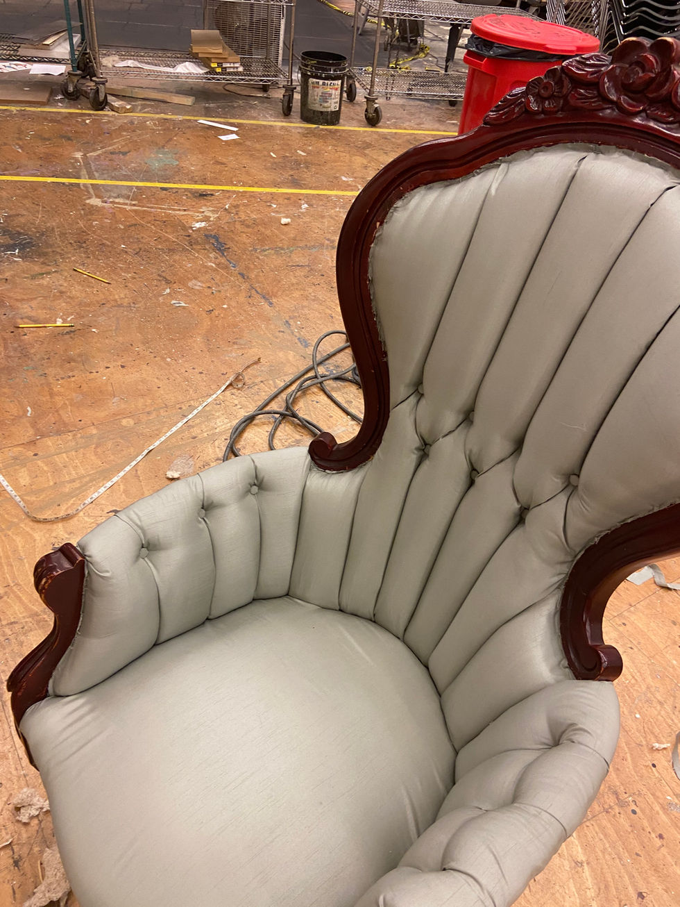 Victorian Chair Upholstery - After
