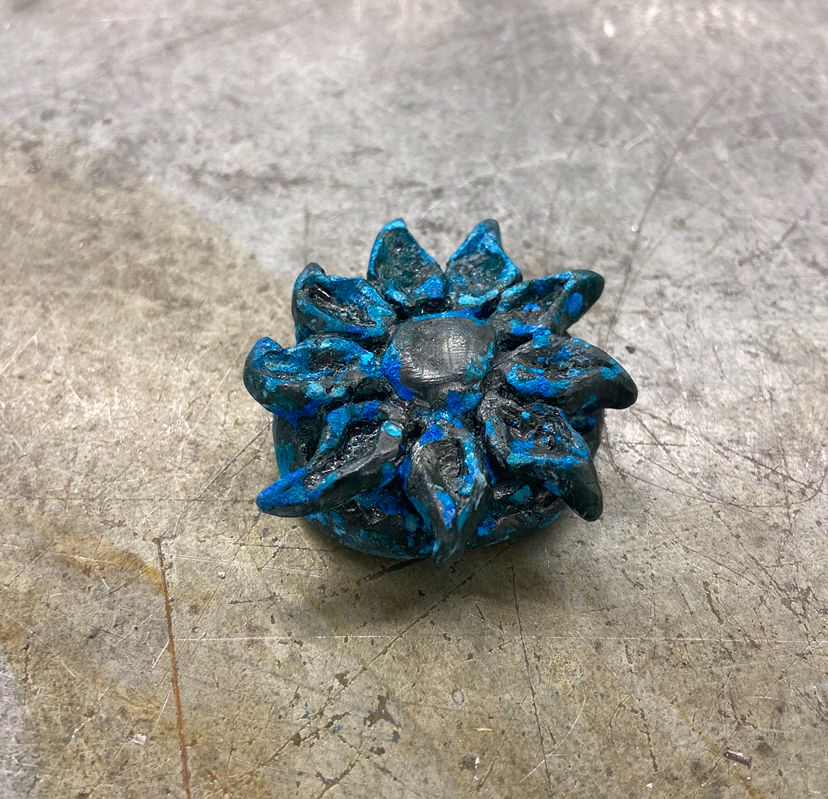 Bronze Sculpture - Flower
