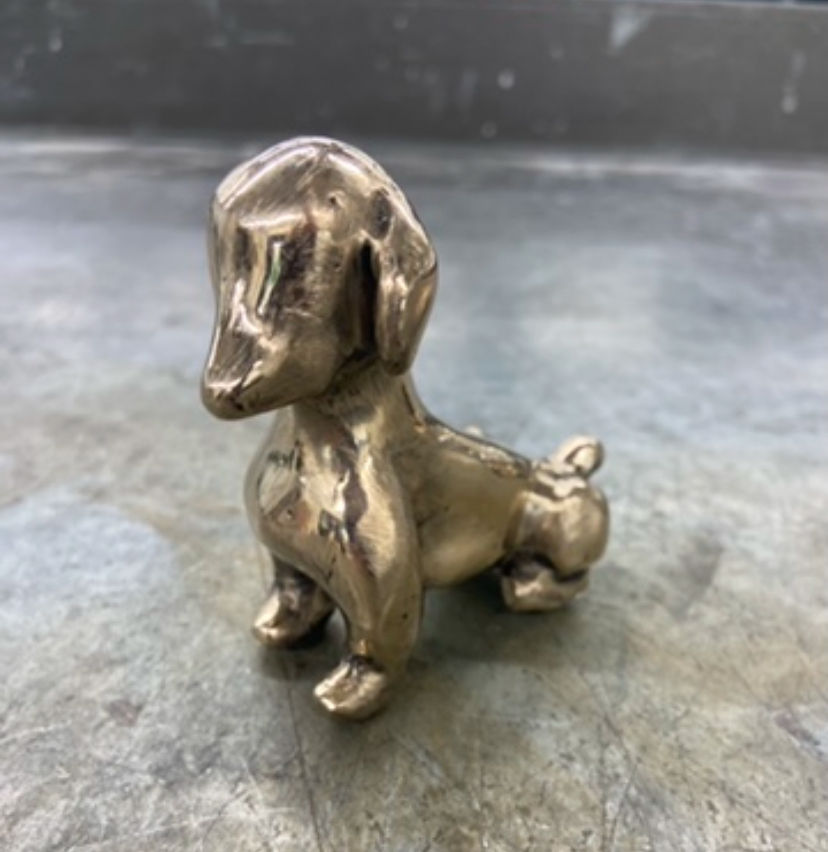 Bronze Sculpture - Dachshund