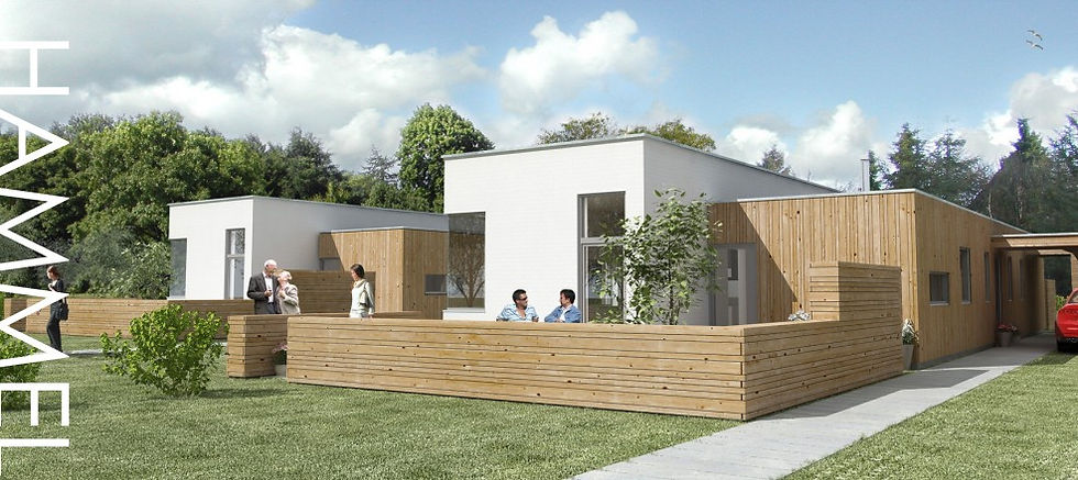 Modern and designed homes in Hammel