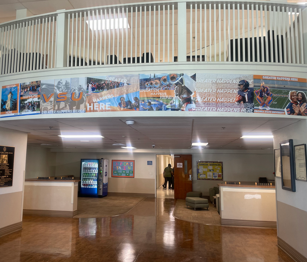 Posters in Moore Hall