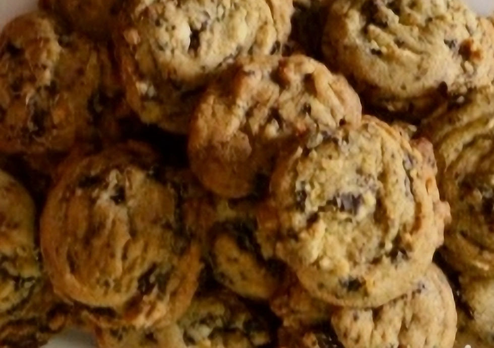 🍊 Dark Chocolate & Orange All Butter Cookies