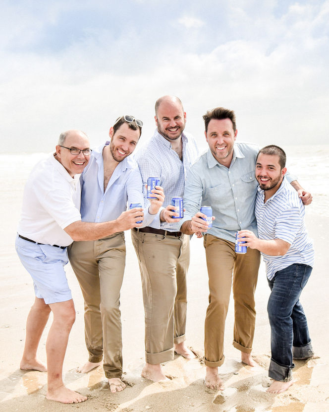 Large family session on Myrtle Beach