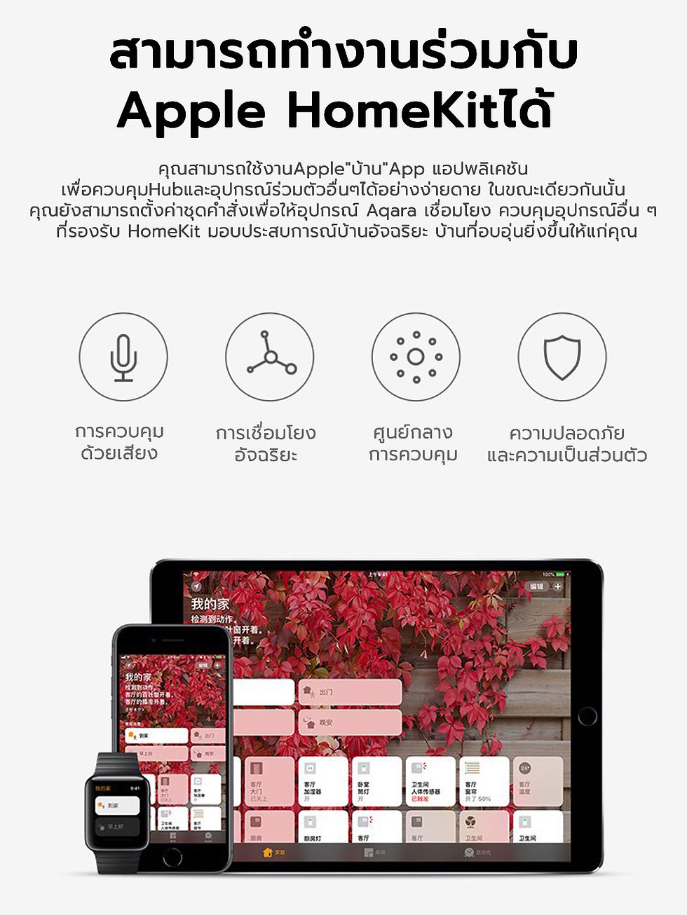 Thumbnail: Aqara Hub ศูนย์ควบคุมบ้านอัจฉริยะ Smart Hub Gateway Smarthome