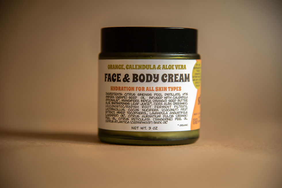 Orange Face & Body Cream