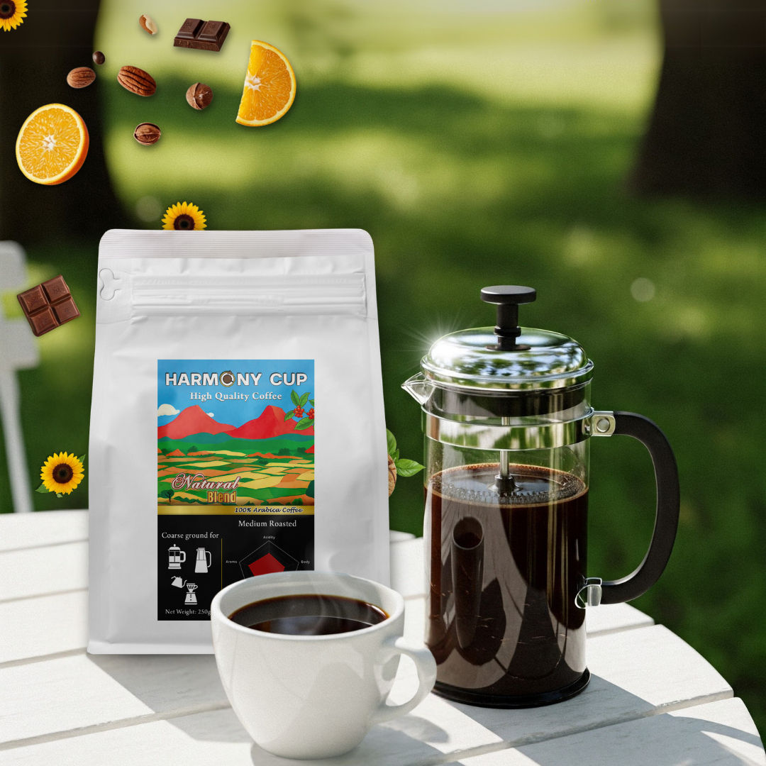 Natural blend coffee