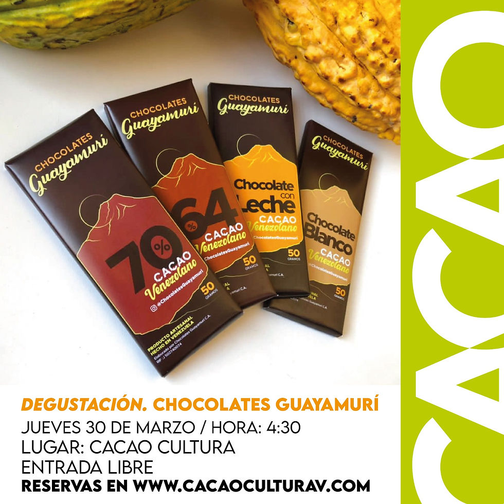 Degustación Chocolates Guayamuri