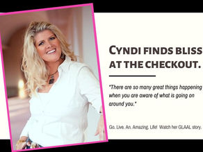 GLAAL - Cyndi Finds Bliss At The Checkout