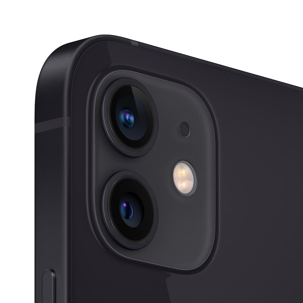 Thumbnail: Straight Talk Apple iPhone 12, 64GB, 5G Black - Prepaid Smartphone