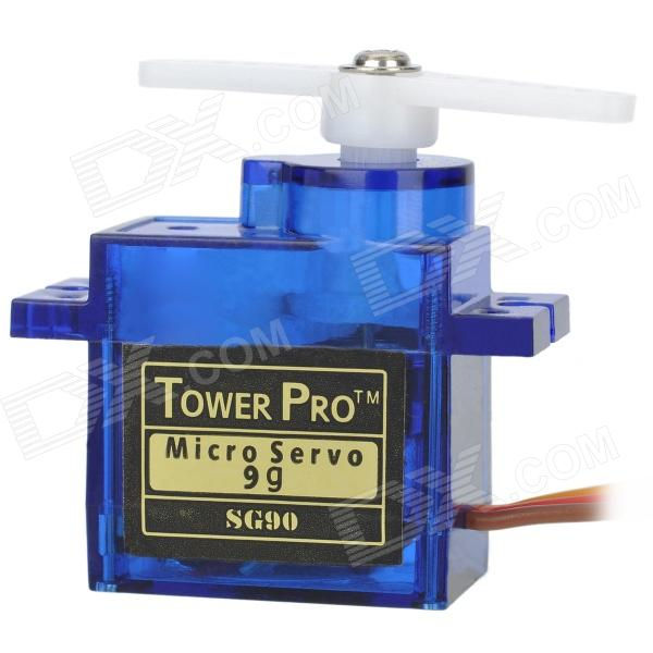 TowerPro SG90 9G Mini Servo with Accessories - Blue