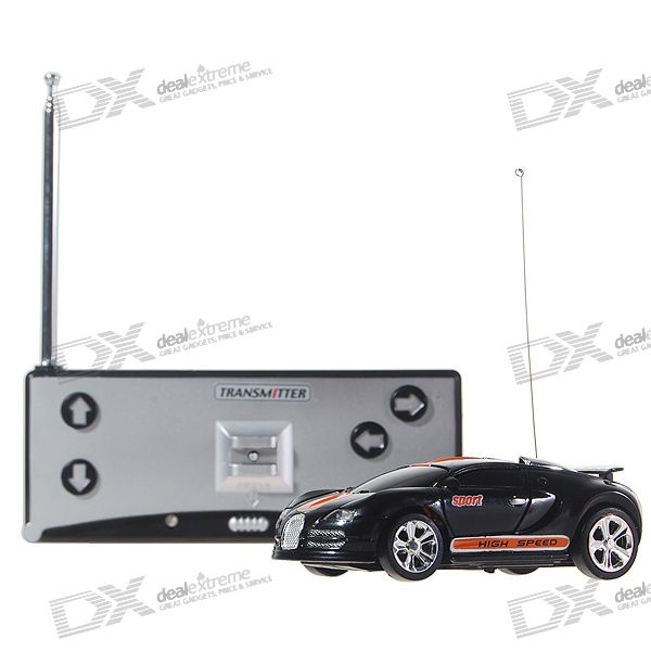 Super Mini Remote Controlled Palm-Top R/C Model Car (27MHz)