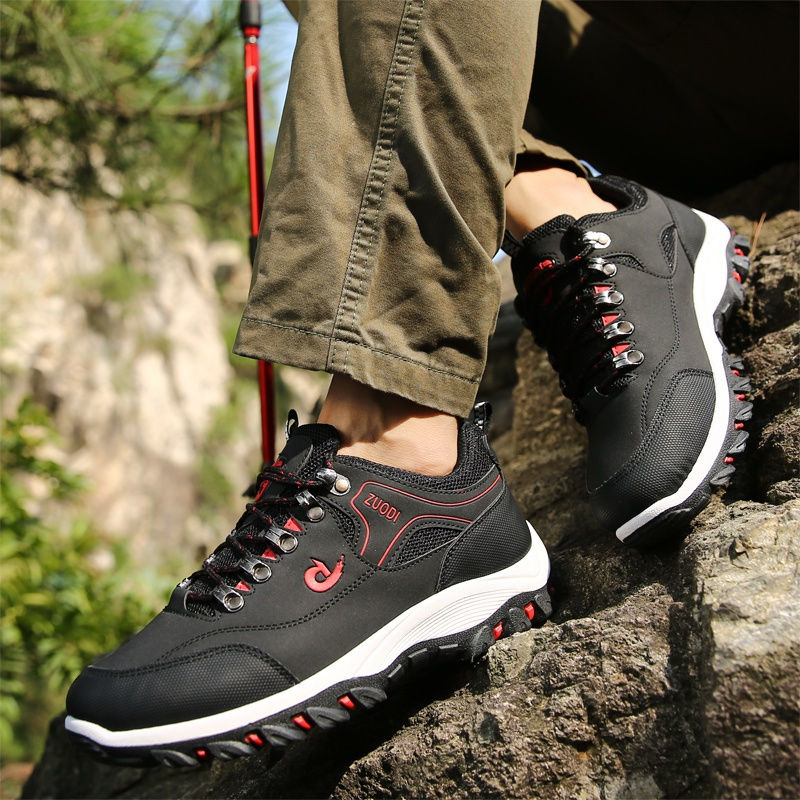 Thumbnail: Men's Casual Outdoor Sports Shoes Non-slip Wear-resistant Breathable Camping Sh