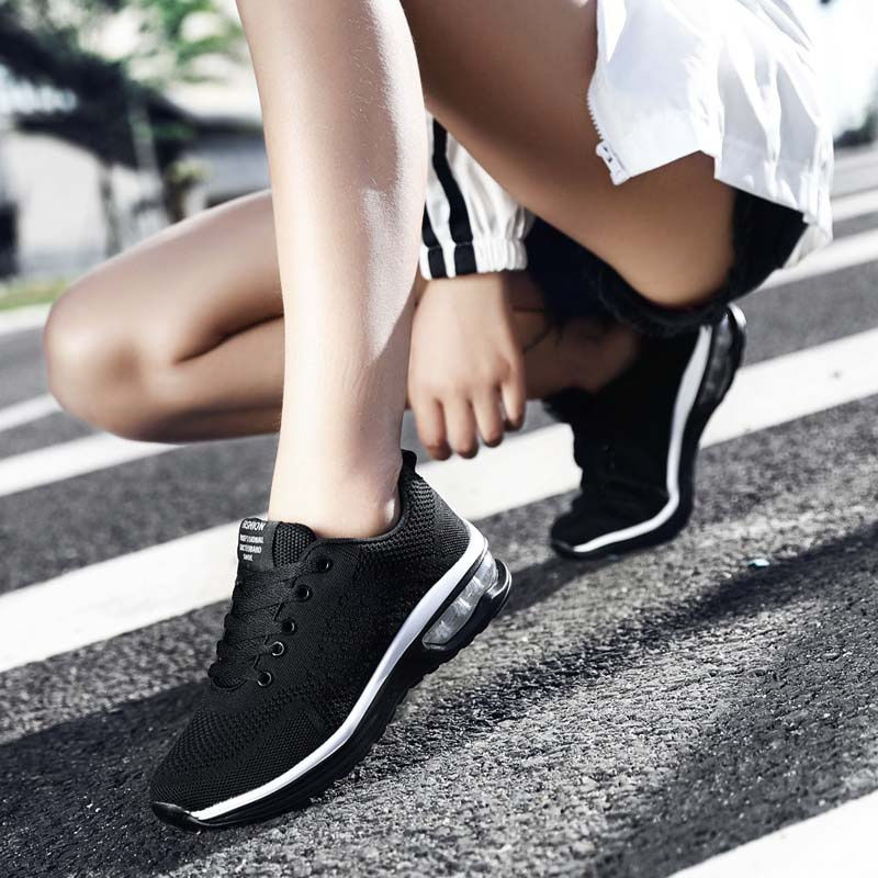 Thumbnail: New Women Men Sports Shoes Unisex Fashion Running Shoes Lovers Shoes Comfortabl