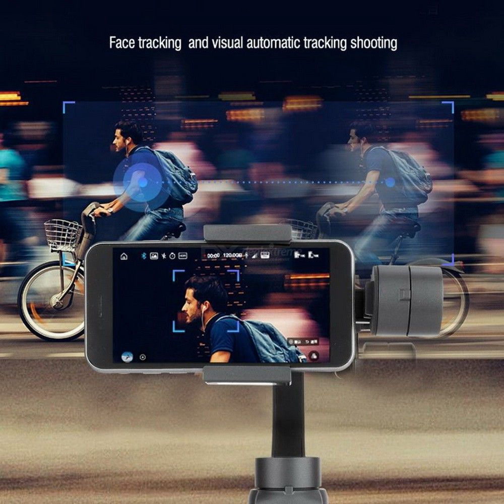 S5B Portable 3-Axls Gimbal Anti-shake Smartphone Camera Handheld Stabilizer Blu