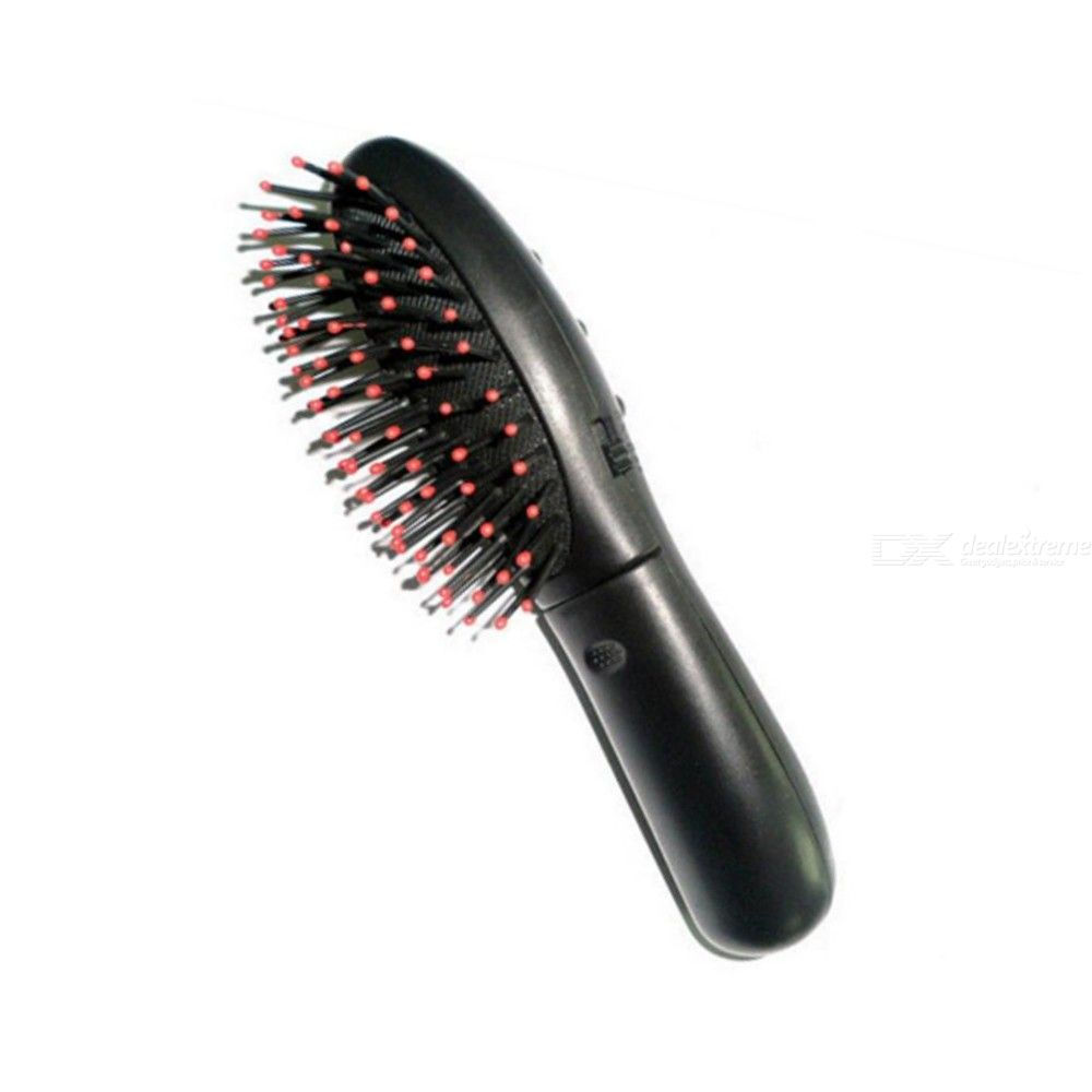 New 2019 Electric Vibrating Hair Brush Comb Black Hair Scalp Head Blood Circula