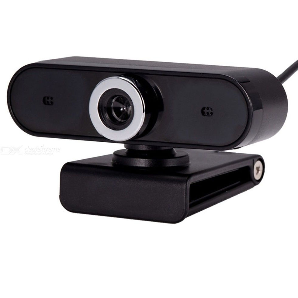 Thumbnail: GL68 HD Web Cam USB Computer Camera With Microphone For Conference Call Online 