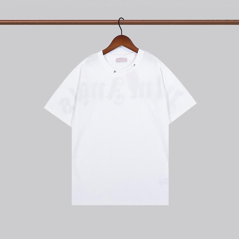 Thumbnail: Summer palms mens T shirts casual black whit tide tshirts fashion polos PA shir