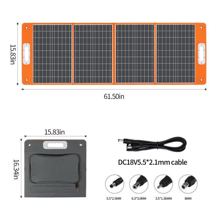 Thumbnail: 320W Portable Power Station, Flashfish 292Wh 80000mAh Solar Generator Backup Pow