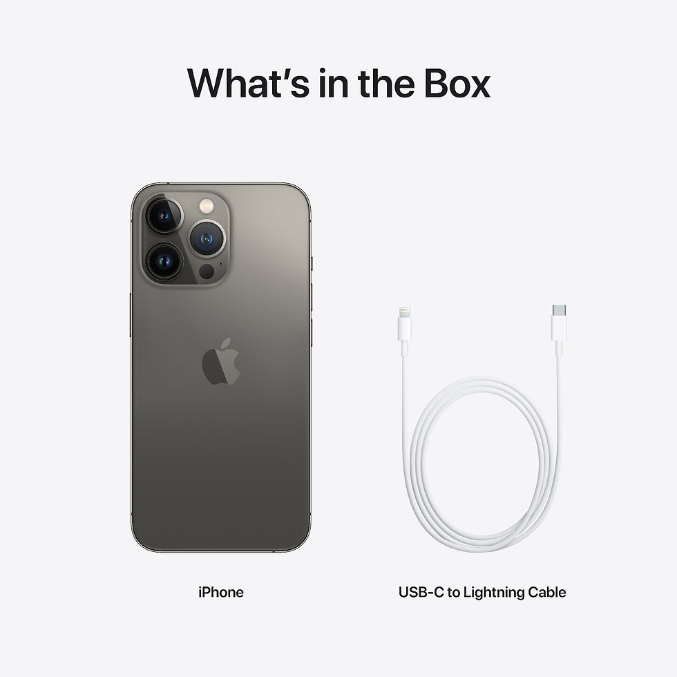 Thumbnail: kegog Family Mobile Apple iPhone 13 Pro, 128GB, Graphite- Prepaid Smartphone