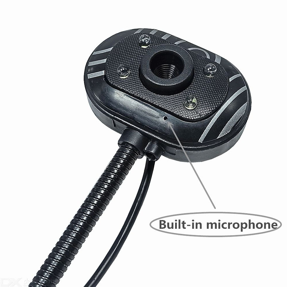 Thumbnail: Drive-Free USB HD Camera + Microphone for PC / Notebook