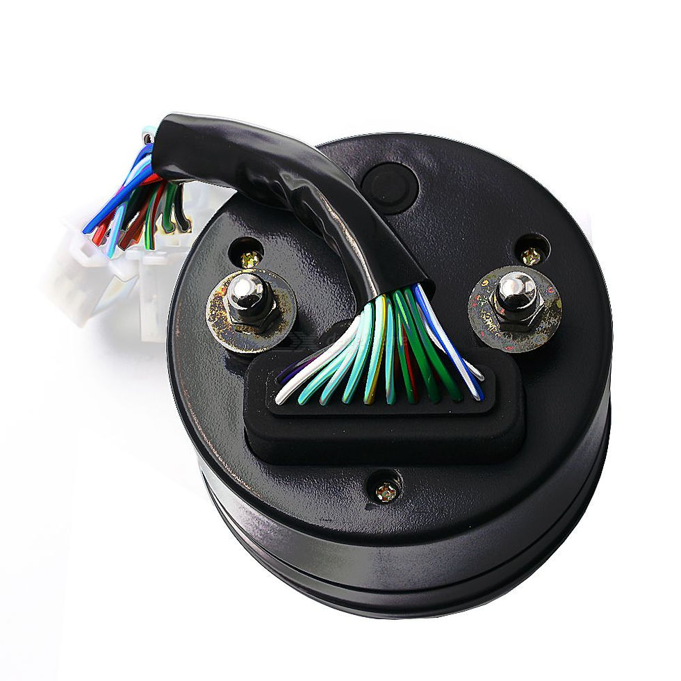 Thumbnail: Motorcycle Modified Instrument Tachometer LED Light Display Speedometer