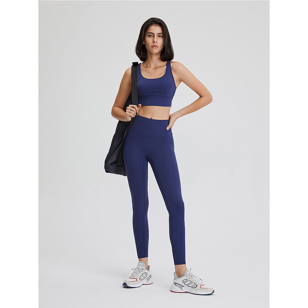 Thumbnail: 2021 New Tie Dye Solid Color Yoga Sets Fitness Women Sportswear Bra Leggings Gy