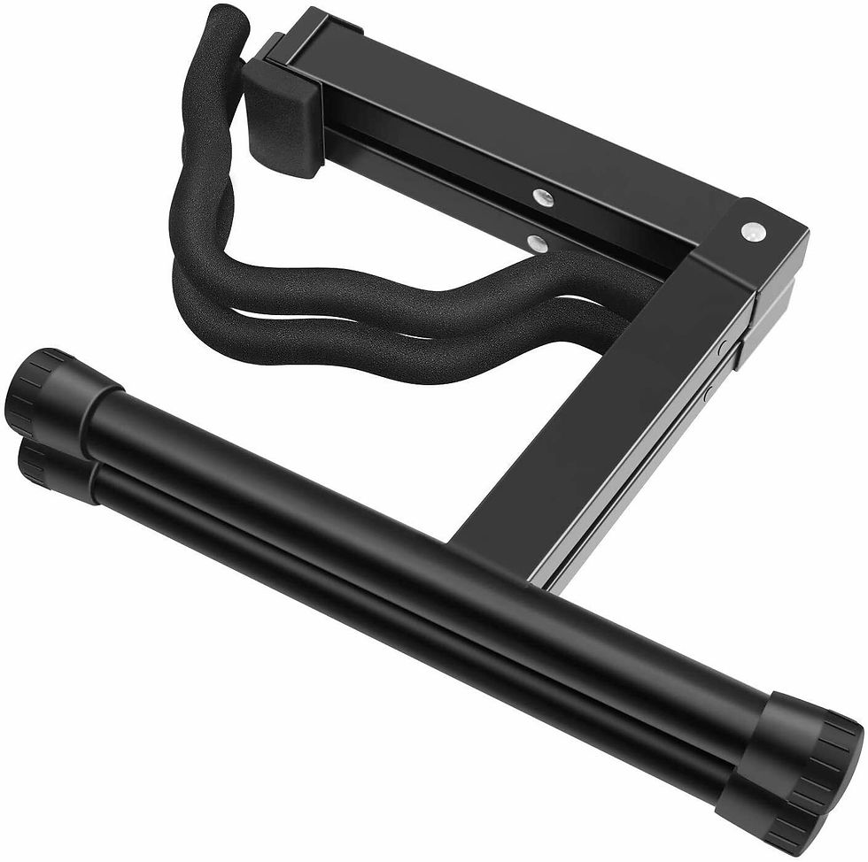 Thumbnail: 5 Core A Frame Guitar Stand Acoustic Electric Floor Rack Holder Hanger Foldable