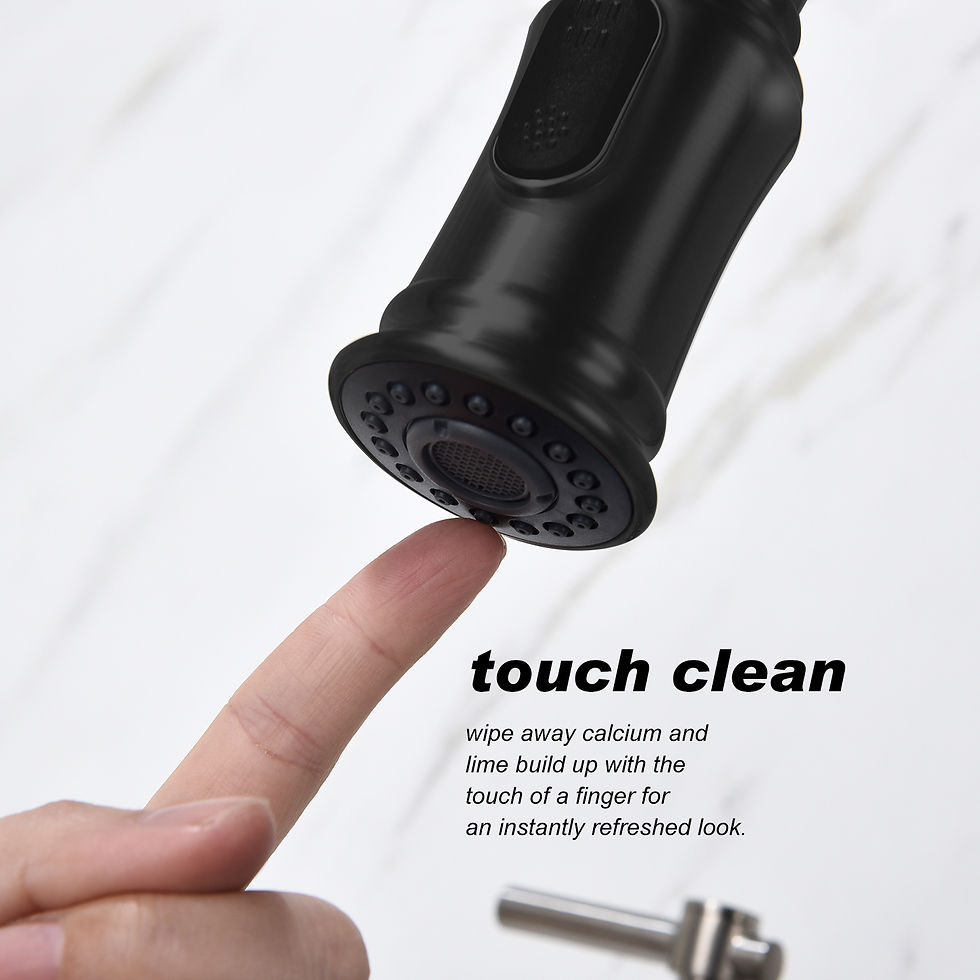 Thumbnail: Pull Down Double Handle Kitchen Faucet-dk