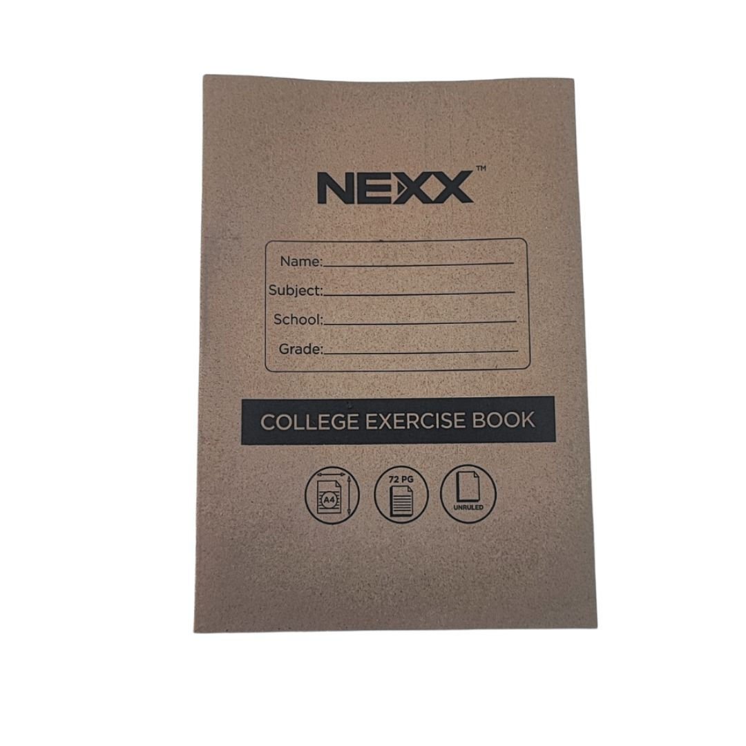 72 Pg Blank A4 Excerc. Book