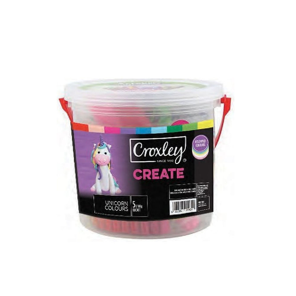 Thumbnail: Croxley Play Dough (5 x 100g Bucket)