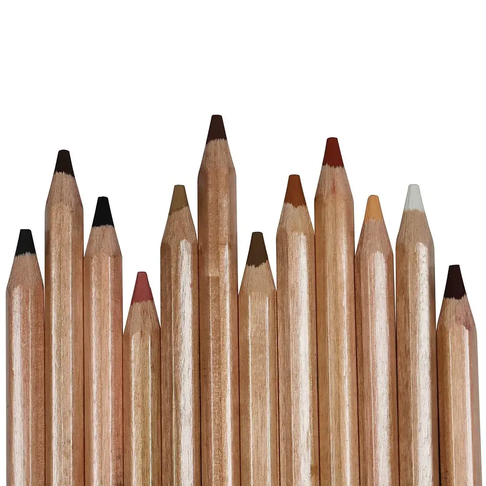 Thumbnail: Mont Marte Skin Tints Pastel Pencils -12pcs