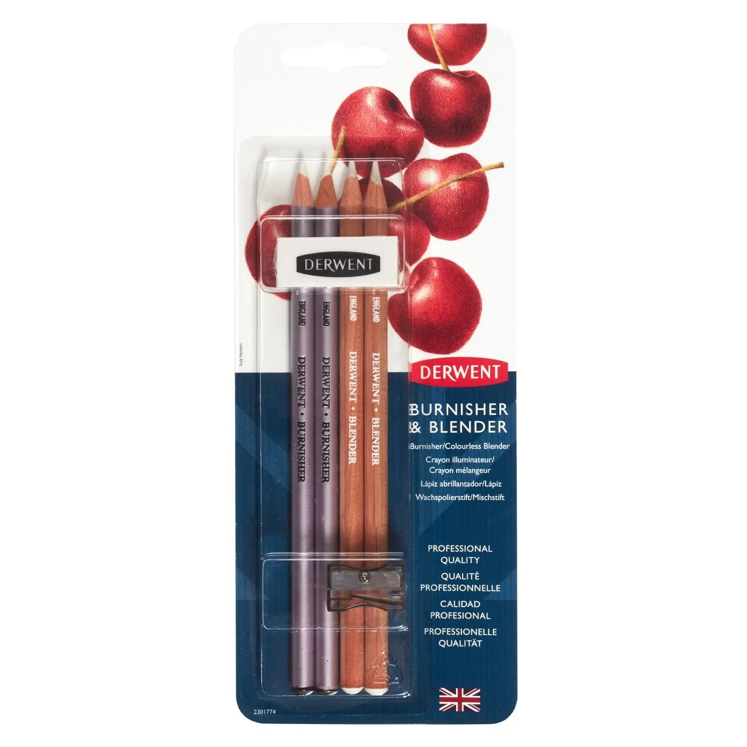 Derwent Blender & Burnisher Blister Set -6pcs