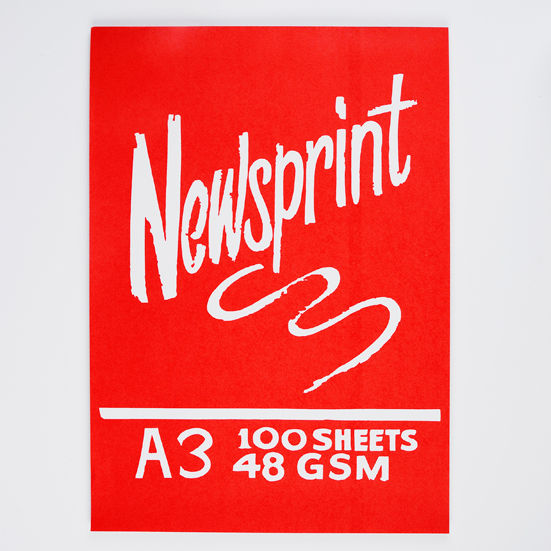 A3 Newprint Pad 48 GSM 100 sheets