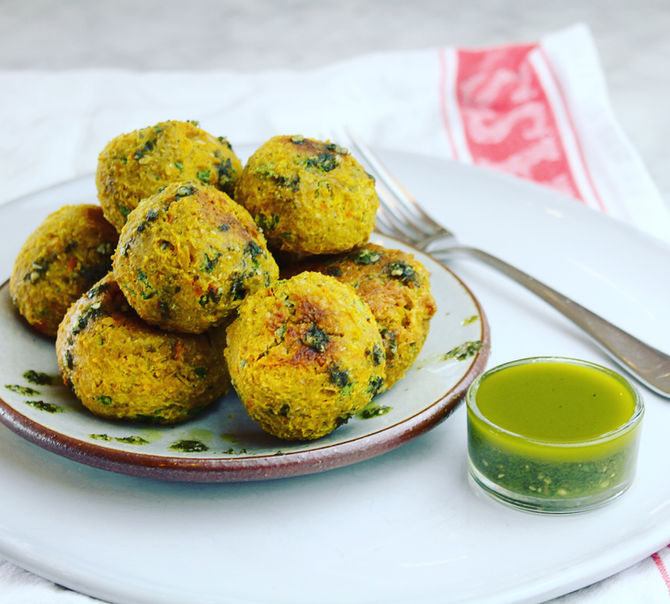 Hemp Hummus Falafel - Serves 2 to 4