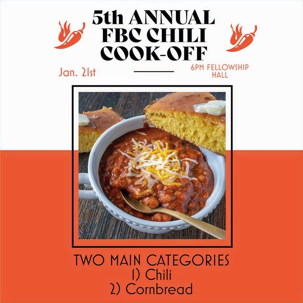 5th Annual Chili Cook-Off