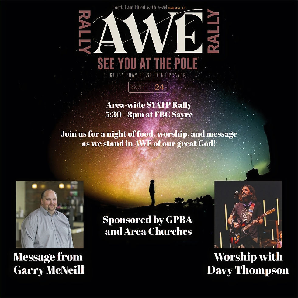 Area-Wide SYATP Rally